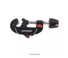 Husky 313103556573 Quick-release Tube Cutter With Fold-away Reamer And Blade Storage 1-1/8 Inch