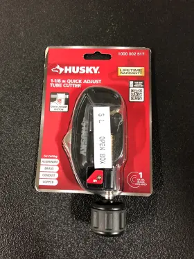 410-190-0111 Husky 1-1/8 Inch Quick-release Tubing Cutter
