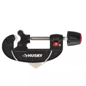 Husky 711181870695 2-1/8 Inch Quick-release Tube Cutter With Fold-away Reamer And Blade Storage