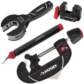 Husky 744759155177 Tube Cutter And Deburring Tool Bundle