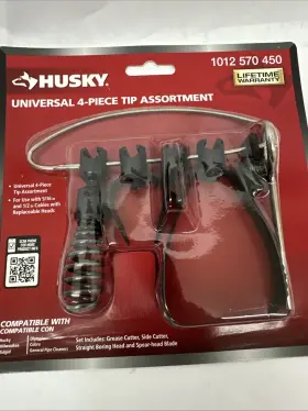1012 Husky 843774102712 4-piece Cutter Tips For Drain Auger 570 450 1012 Husky 843774102712 4-piece Cutter Tips For Drain Auger 570 450