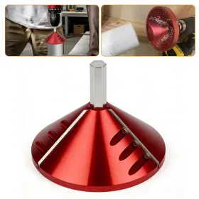 Ibrookauction 616361651685 2 In 1 Inner-outer Pvc Chamfer Tool/deburring Tool For Cpvc Abs Pe Pp Pipes