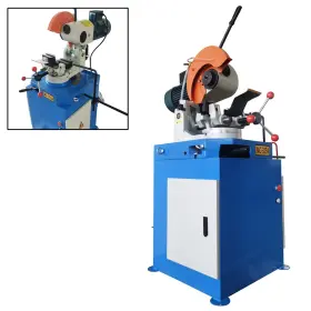 Kk-056264 Illusiyame 220v 3ph Semi-automatic Metal Circular Saw Machine Pipe Cutter 0-45 /90