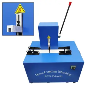 Kk-056946 Illusiyame 110v 3kw Electric Hose Cutting Machine Rubber Pipe Cutter 0.2 Inch -2