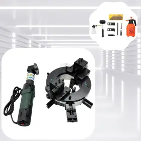 Kk-057349 Illusiyame 220v 2.4hp 2-6.6ftft Electric External Pipe Cutter Cutting Beveller