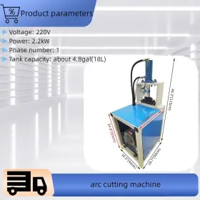 Kkk-056656 Illusiyame 220v Hydraulic Square Square/round Tube Hole Punching Pipe Arc Cutting Machine