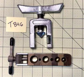 500fa Imperial Eastman Brass Rol-air Flaring Tool 5/16 Inch Thru 5/8 45 Degree Usa