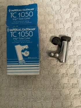 Tc1050 Imperial Eastman Tube Pipe Cutter 174-f 1/8 Inch To5/8 O.d. Usa Vintage Tool