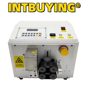 057214 Intbuying 110v Automatic Pipe Cutting Machine High Precision Pvc/silicone Tube Cutter