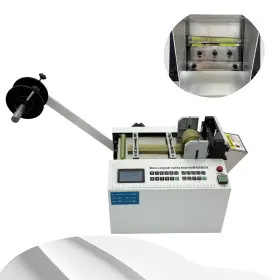 057366mai Intsupermai Automatic Wire Rope Cutting Machine Blade Metal Plastic Pipe Cutter 110v