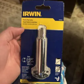 Ira81643 Irwin Inner Plastic Pipe Cutter 1 Piece Cuts 1-1/4 Inch And Bigger