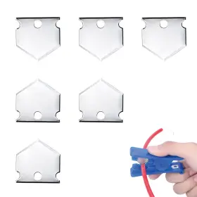 Jatyp 802342356155 Replacement Blades For Pipe Cutters 6 Pack Ptfe/pex Pvc