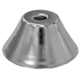 E06075 Jones Stephens 3/4 Ips Chrome Bell Escutcheon -