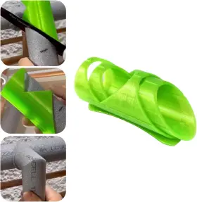 Jxueych Tp Gdgrgj 001 3pcs Foam Pipe Cutter Tool - Three-tube Insulation Cutting Fixture Green