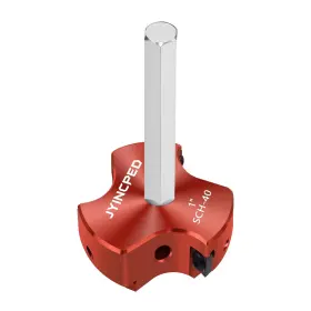 Pfrr003-1 Jyincped 1 Inch Pvc Pipe Reamer With Triple Blade Socket Saver Fitting