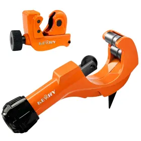 Jh202405 Kerry 2pcs Tubing Cutter Set 1/5 Inch -2 Heavy Duty Pipe With Deburring Tool 1