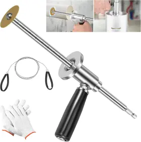 Kjcbkcb 354320250113 Inside Pipe Cutter For Pvc Tool With Diamond Grit Cutting Wheel And