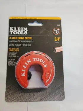 50056 Klein Tools C-style Tubing Cutter 3/4 Inch