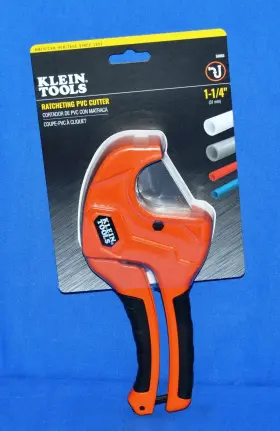 Klein Tools 092644500633 50063 Ratcheting Pvc Pipe Cutter 1 1/4 Inch Klein Tools 092644500633 50063 Ratcheting Pvc Pipe Cutter 1 1/4 Inch