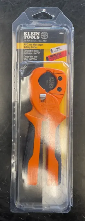 88912 Klein Tools Pvc Pipe And Multilayer Tubing Cutter Tool - Brand New