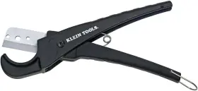 A6kksm291 Klein Tools Flexible Pipe Capacity Pvc Cutter With 1-3/8 And 3/4-inch