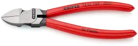 Knipex 003773027324 72 01 160 Sb Diagonal Cutters For Plastics 6 3 Inch In Blister Packaging