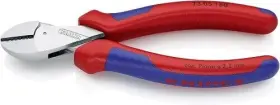 Knipex 843221020361 73 05 160 Compact Diagonal Cutters Inch X-cut Chrome Plated