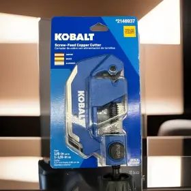 2146937 Kobalt 1/8 Inch To 1 Od Screw-feed Copper Brass Aluminum Pipe Cutter #071