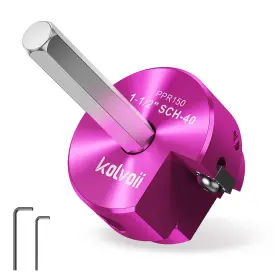 Us-klyt005 Kolvoii 1-1/2 Inch Pvc Pipe Reamer Fitting Saver For Sch 40 Plastic Pip