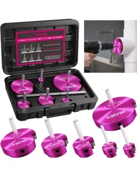 Us-tk-004 Kolvoii 6 Pcs Pvc Pipe Reamer Fitting Saver For Sch 40 Plastic