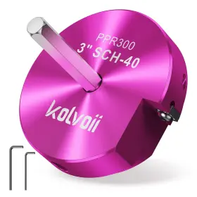 Us-tk-006 Kolvoii 3 Inch Pvc Pipe Reamer Fitting Saver For Sch 40 Plastic Fi