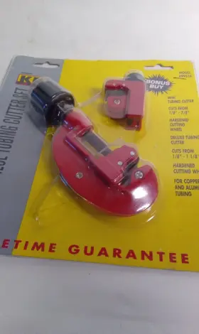 Kr Tools 051779995240 2 Piece Tubing Cutter Set Model #99524 With Bonus Mini