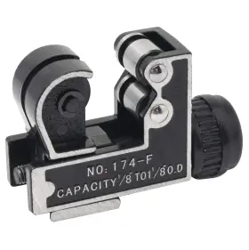 Kraftex 715235750353 Pipe Cutter 1/8 Inch - 1 Tube Tool For Copper Stainless Steel Tu