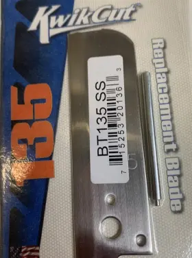 Bt135ss Kwikcut Replacement Blade Pack Of 5 For Cutting Pvc Hose Tubing