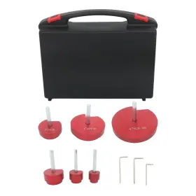 Law307650 Labwork 6 Pcs Pvc Pipe Reamer Kit Plastic Fitting For 1/2 Inch Drill 0.75 To 4