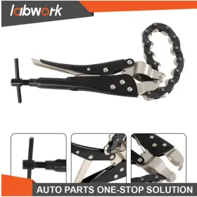 Tl32419q Labwork Exhaust Cutting Tool Tube Chain Tail Pipe Cutter Plier 19mm - 78mm