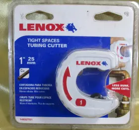 14830ts12 Lennox Lenox Tight-spot Tubing Cutter 1/2-inch Genuine Oem Copper