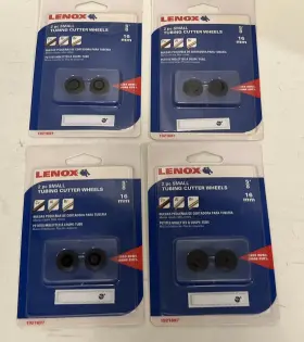 1921697 Lenox Tubing Cutter Wheels Set 2 Pc 5/8 Inch Replacement Chn 4-packs