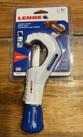21012tc1344 Lenox Tubing Pipe Cutter Plumbing Tool 1/8 Inch - 1 3/4 New