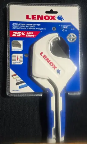 Lxht80822 Lenox New Ratcheting Tubing Cutter Tube Pipe Up To - 1 5/8 Inch / 42mm