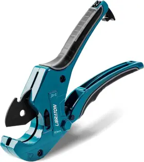 Libraton 630808009204 Pvc Pipe Cutter Up To 2-1/2 Ratchet Heavy-duty Pex Cu