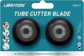 Libraton 630808009211 2pcs Pipe Cutter Replacement Blade For Cutting Pipes Of Alumi