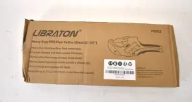 900920 Libraton Pvc Pipe Cutter Tool 2-1/2 Inch Ratchet Heavy Duty Pex Cutting For