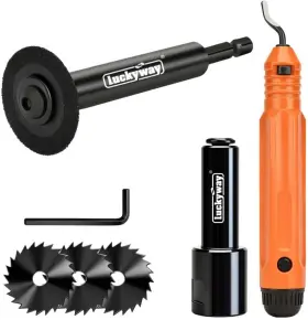 T00206a Luckyway Inside Pipe Cutter Diamond Grit Drill Chuck Narrow Space Field Tight Grip