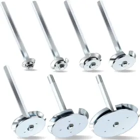 Jbb983 Mefape 7pcs Pvc Pipe Reamers Fitting Saver Tool For Removing Sch 40 From Hub B