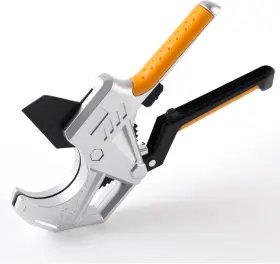 Mst-pc-ppc-63 Melstom Ratchet Pvc Pipe Cutter Heavy Duty Cuts Up To 2-1/2 Inch 63mm Plastic Cutte