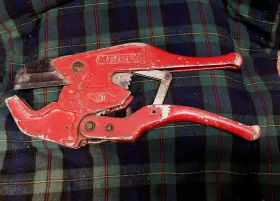 Pip-20 Merry Leveraged Blade Pipe Cutter - Solid Aluminum Needs Ratchet Spring