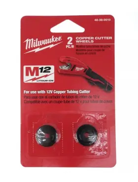 Milwaukee 045242159710 Copper Cutter Wheels Pack Of 2 New E8
