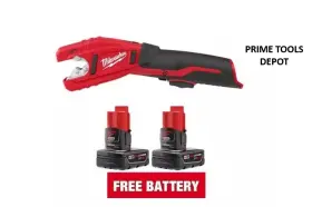 2471-20-48-11-2412 Milwaukee 2471-20 M12 12v Lithium-ion Cordless Copper Tubing Cutter Kit