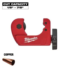 Milwaukee 313038590550 3/4 Inch Mini Copper Tubing Cutter